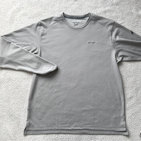 Eddie Bauer Men's Marine Air UPF Long-Sleeve Crew - Picture 2 of 10